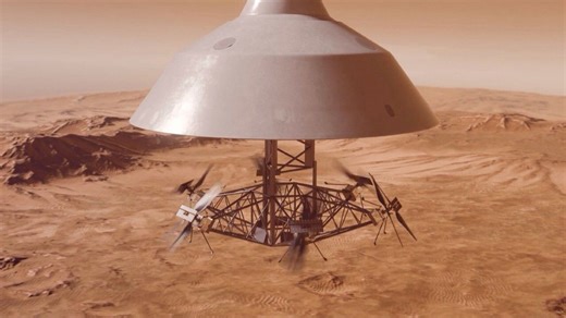 NASA's '1st nuclear-propelled interplanetary spacecraft' will send helicopters to Mars in 2028