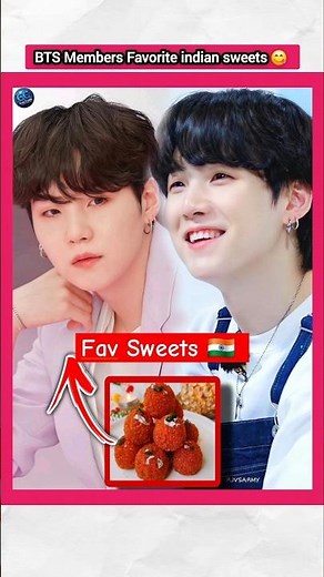 BTS Members Favorite indian Sweets 👆 | #factsinhindi #bts #jungkook #kpopfactmedia