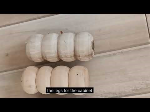 Easy storage solution for small rooms||DIY Cabinet build on a budget #diy #storage #storagesolutions