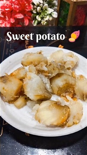 Easy sweet potato recipe 🍠Like,and subscribe for more easy recipes 🌷