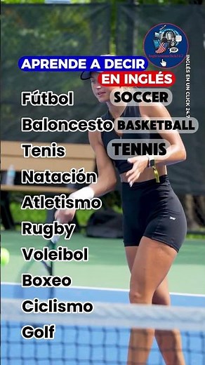 ⚽🏀🎾 Learn SPORTS in ENGLISH | Soccer, Basketball, Tennis, and more 🇺🇸 #easyenglish