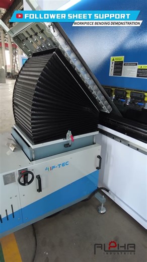 Press Brake Follower Sheet Support | Boost Bending Accuracy & Safety