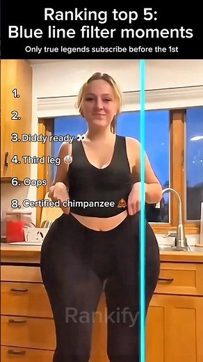 Top 5 Blue Line Filter Moments 🔵 | Funniest TikTok Wins & Fails! 😂 #shortsfeed #funny