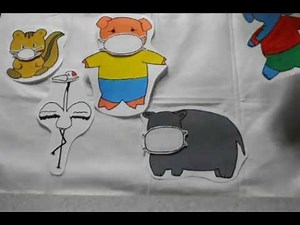 コンコンくしゃんパネルシアター