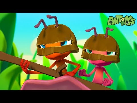 Little Ants Have a BIG Fight | 1 Hour Antiks Full Episodes | Funny Insect Cartoons for Kids
