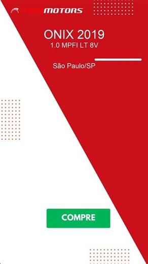 ONIX 2019 à venda em São Paulo/SP - findmotors.com.br