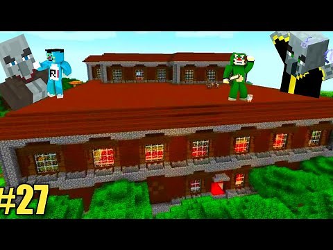 Minecraft | Adventure Of Woodland Mansion | With Oggy And Jack | Minecraft (S2) | Rock Indian Gamer