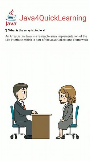 What is the arraylist in java #java #arrays #arraylist #interview #freshers #java4quicklearning