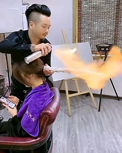 992K views · 2.5K reactions | A hairdresser with unique styling skills! | MetDaan Hairstyles | Facebook