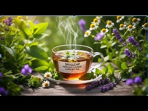 🌿 Skullcap Tea for Calm | Soothe Anxiety & Support Your Nervous System 💆✨