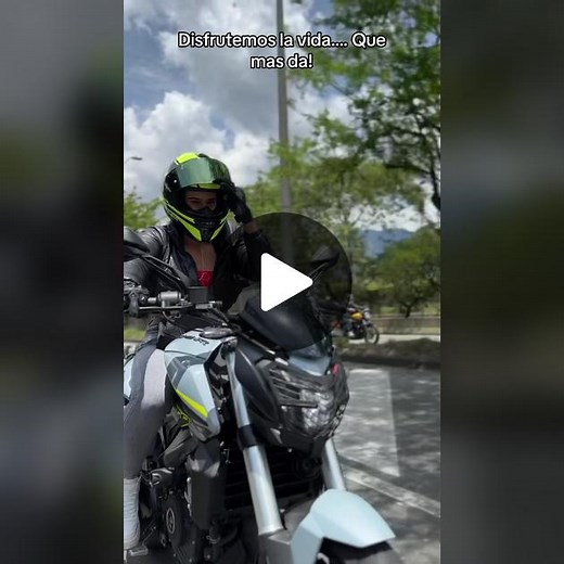 Amo sentirme libre y disfrutar de la vida 🏍️
