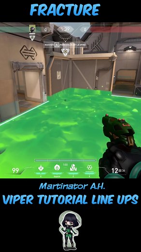 Ultimate Viper Lineups Guide for Fracture Map in Valorant