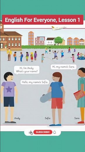 English For Everyone Junior, Beginners Course, Look, Listen and Learn, Lesson 1: My Friends