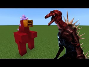Bloodbath Godzilla Addon in Minecraft PE