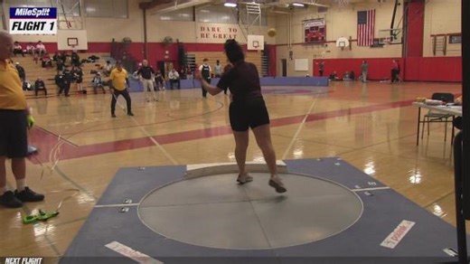 Group 3 Girls Shot Put Competition - NJSIAA Sectional | NJSIAA Sectional Championships - North 1 Group 3