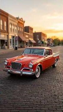 1956 Studebaker Golden Hawk: 275 HP of Pure American Muscle!