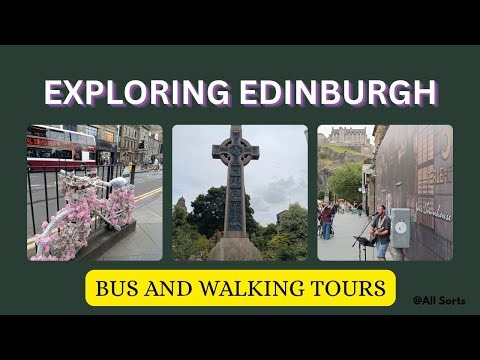 AROUND EDINBURGH by bus and foot.