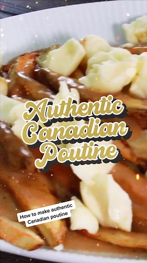 Authentic Canadian Poutine Recipe. Delicious and super easy to make! For fresh curds go to the link in our bio! #recipe #recipes #poutine #cheese