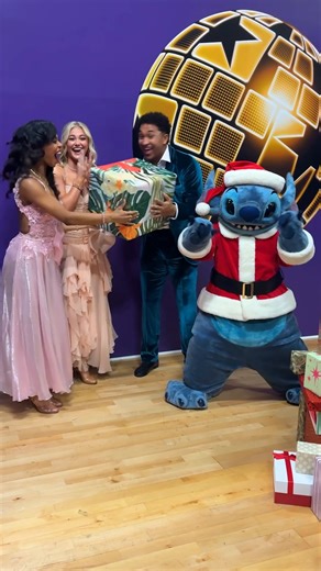 275K views · 3.9K reactions | Stitch is shaking things up on the dance floor. We give this surprise holiday drop-in a ⭐ Check out Disney.com/HolidayMagic to find out what our blue alien friend is up to. #DisneyHolidayMagic | Dancing with the Stars | Facebook