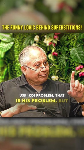 The Funny Logic Behind Superstitions! 😂 #ShivKhera #Motivation #Rejection #Mindset #Success #Growth