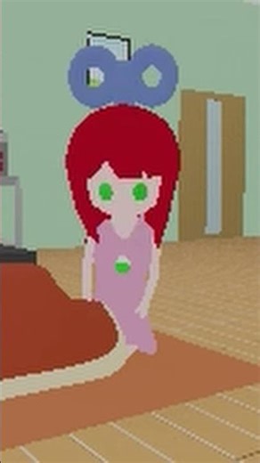 ピクセル化練習。無料3DソフトBlender 5.0で作るアニメ Clockwork (ネジ仕掛け) 260