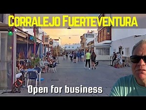 Corralejo Fuerteventura Walk - Early Evening June 2021