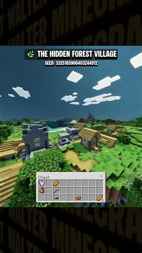 🌿 Perfect Village Seed for Your Next Survival World | Minecraft Bedrock 26