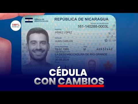 New ID card will cost C$300 in Nicaragua