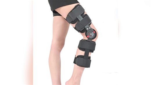 Adjustable Hinged Orthopedic Knee Stabilizer for Adults Medical Professional Protection Aluminum Cotton Nylon Elbow Support