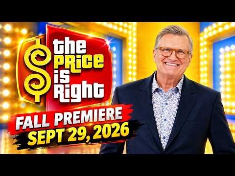 WOW😻! The Price Is Right 2026: Fall Premiere, Drew Carey & What Fans Can Expect! 🎉