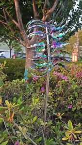 Magical Metal Windmills Vintage Windmill Decor, Outdoor Spinners for Yard, Garden Magic Metal Kinetic Windmill, Garden Windmills and Spinners-3D Magic Garden Metal Windmills (Colorful)