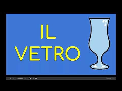Tecnologia1: A5 - Il vetro
