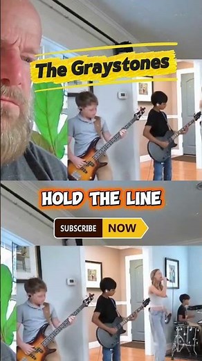12-Year-Old Band Shreds TOTO’s Hold The Line 😱 Classic Rock Reaction