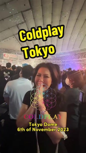 コールドプレイの東京公演 2023