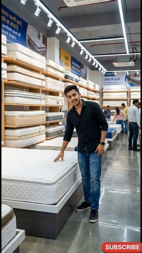 This Mattress Feels Like a 5 Star Hotel 😱🔥 #gadgets #innovation #ai