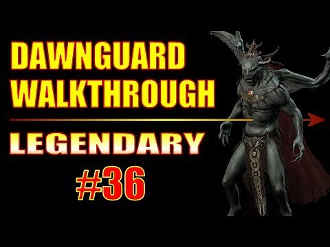 Skyrim Dawnguard Walkthrough - #36, Kindred Judgement (Boss Fight!)