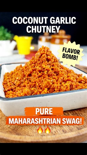 Mayur Gupta on Instagram: "COCONUT GARLIC CHUTNEY • In a pan add cooking oil • Add 15-20 Garlic cloves, roast it until it turns golden brown and keep it a side • In the same pan add ¼ cup Peanuts and roast them until it turns crunchy • Add 2 Tbsp Sesame seeds • Add ½ cup dry grated Coconut, roast them until it turns golden brown and keep it a side • Once cooled transfer it to a grinding jar • Add 1.5 Tbsp Red Chili powder • Add Salt, coarsely grind it and Enjoy! #MaharashtrianFood #IndianFoodRee