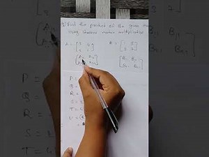 DAA | Unit 1: Strassen's Matrix Multiplication example problem | B.Tech R18 JNTU syllabus in telugu