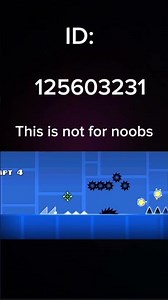 This is a normal level on geometry dash