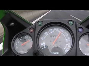 Kawasaki Ninja 250R 0-100 Acceleration + Top Speed