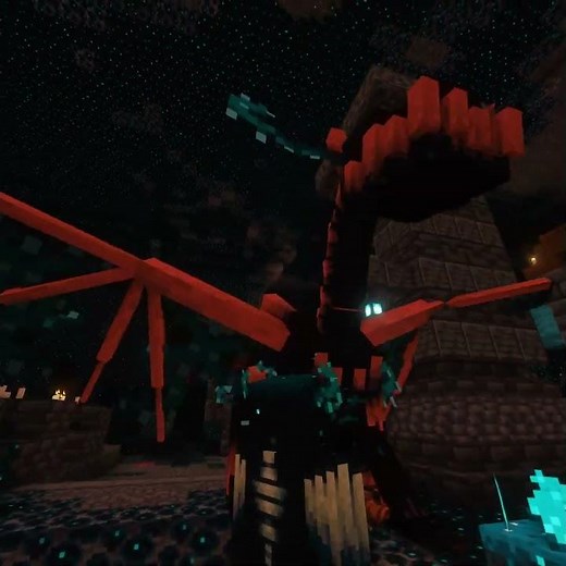 MythicMobs | The Fallen Dragon Remnant Of Deep Dark ◈ Minecraft showcase
