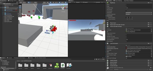 Lock-On FPS Controller Demo (Unity) by Sinshai