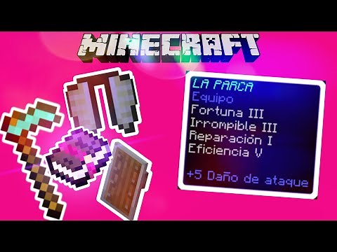 📖🔥GUIA DE ENCANTAMIENTOS PARA LA AZADA+OTRAS HERRAMIENTAS MINECRAFT