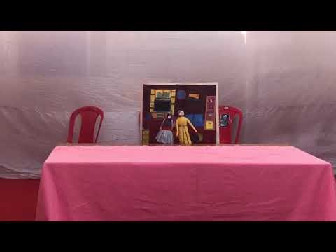 Puppet show on Time management by primary children