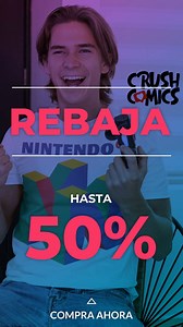 5.6K views · 38 reactions | DEL 4 AL 7 DE JULIO 50% DE DESCUENTO EN TODAS LAS PLAYERAS! Visita nuestras tiendas fisicas en Morelia y en www.crushcomics.mx envios gratis en compras mayores a 549 pesos | Crush Comics | Facebook