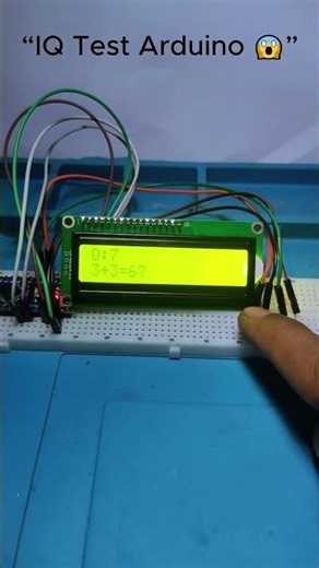 IQ test arduino #arduino #arduinoproject
