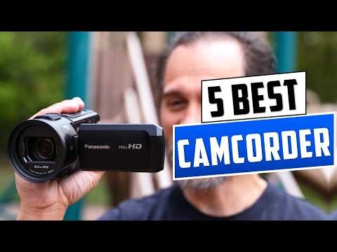 Top 5 Best Camcorders 2026 | Video Camera Camcorder''