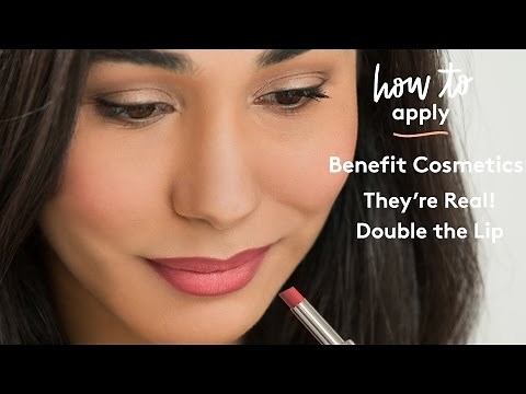 How to Apply Benefit They're Real! Double the Lip