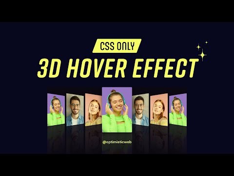 Create Stunning CSS 3D Hover Effect LIKE A PRO!