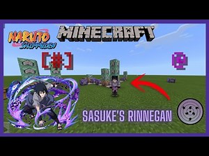 [MCPE/MCBE Naruto] Sasuke Uchiha Command Tutorial 《Tomoe Rinnegan》